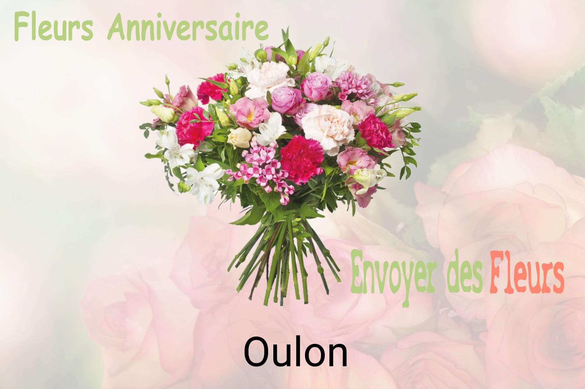 Bouquet de fleurs d’anniversaire livré à Oulon